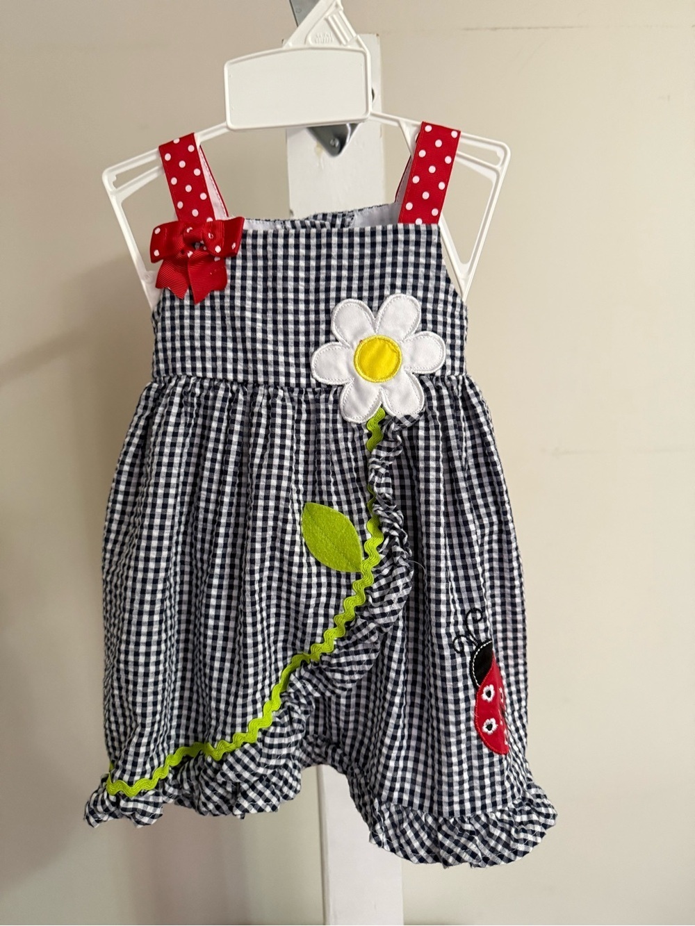Emily Rose Lady Bug Sundress & Diaper Cover